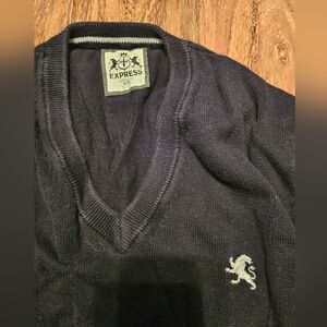 Express Men's Black Sweater